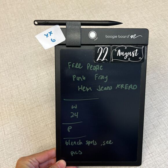 We The Free People Great Heights Frayed Skinny Jean Womens 24 Pink Stretch *READ - Picture 11 of 12